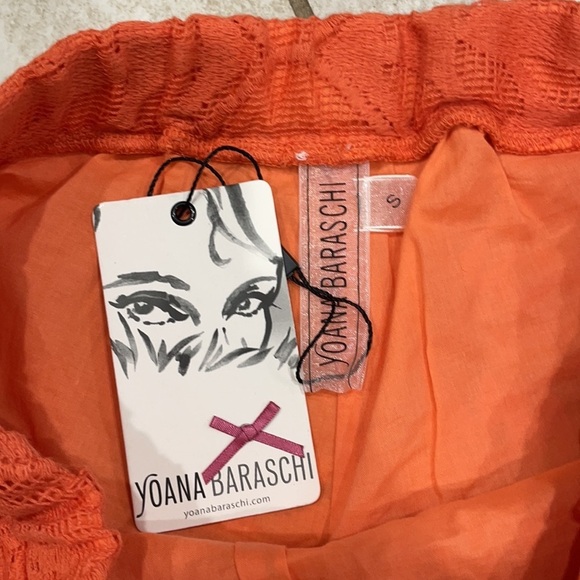 NWT Yoana Baraschi Anthropologie Bahia Island Lace Shorts S - Picture 2 of 6